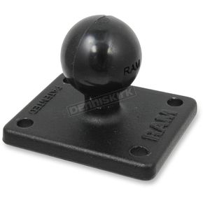 RAM 2 in. x 1.7 in. Base with 1 in. Ball for Garmin Zumo, TomTom Rider and Urban Rider