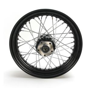 Black 16x3.00 40 Spoke Rear Wheel
