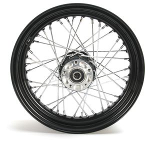Black 16x3.00 40 Spoke Rear Wheel