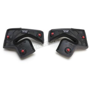 X-Static Cheekpads for 2016 Star Series Helmets - 25mm