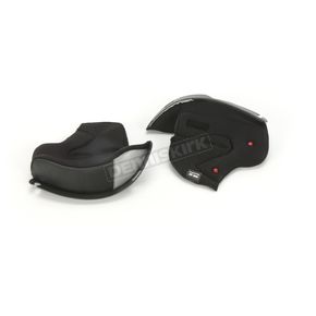 Black Cheek Pads for SRT Modular Helmets - 20mm