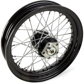 Black 16x3.00 40 Spoke Front/Rear Wheel