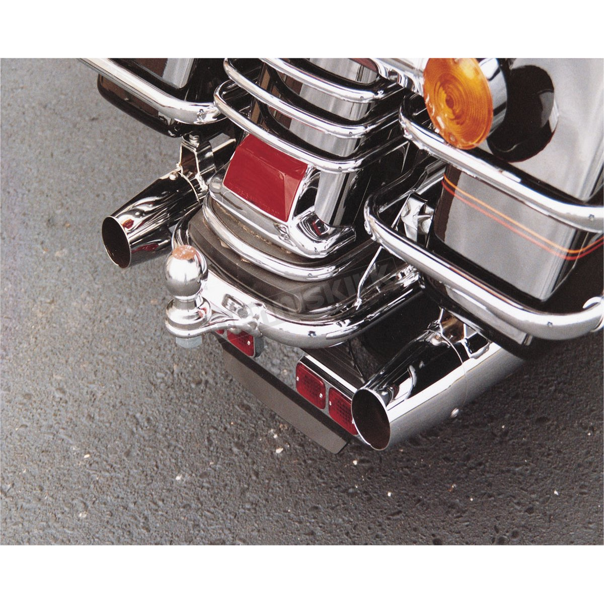 Khrome Werks Chrome Trailer Hitch - 720555C Harley-Davidson Motorcycle Trailer Hitch For Motorcycle Harley
