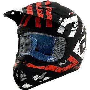 Youth Matte Red FX-17 Helmet