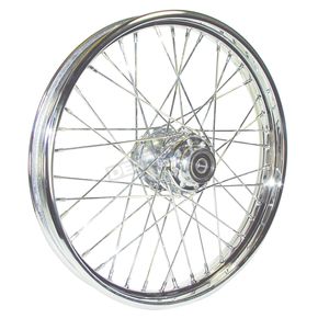Chrome 21x2.15 40 Spoke Front Wheel