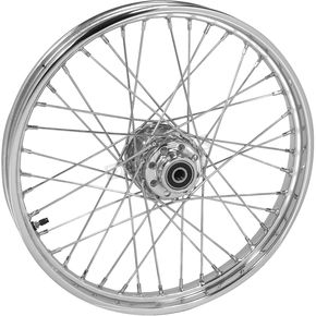 Chrome Tubeless 21x2.15 40 Spoke Front Wheel